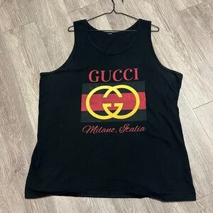 Gucci Italia designer tank top.